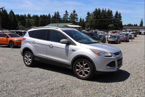 Ingot Silver Metallic 2014 Ford Escape Titanium