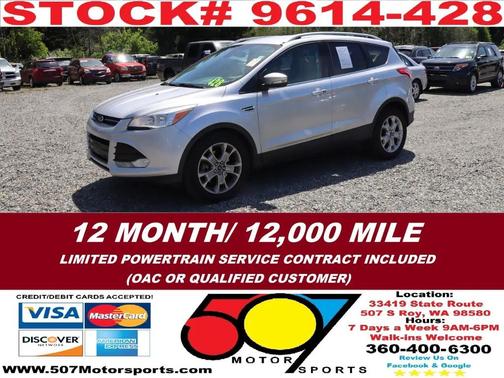 Ingot Silver Metallic 2014 Ford Escape Titanium
