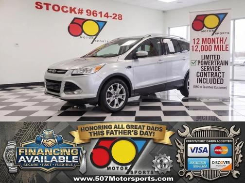 Ingot Silver Metallic 2014 Ford Escape Titanium