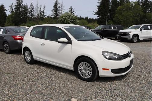 Candy White 2012 Volkswagen Golf 2.5L