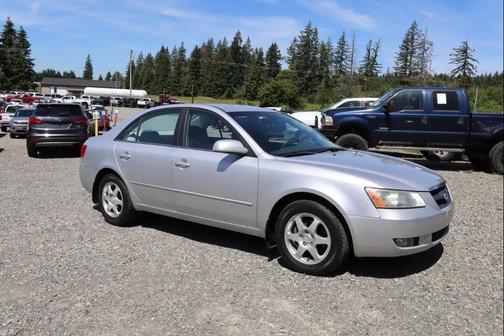Bright Silver 2006 Hyundai SONATA GLS