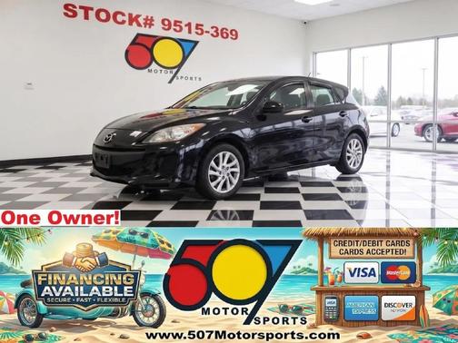Black Mica 2012 Mazda Mazda3 i Touring