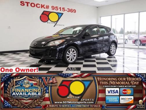 Black Mica 2012 Mazda Mazda3 i Touring
