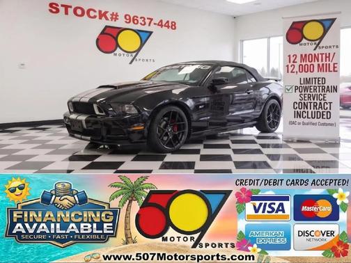 Black 2013 Ford Mustang V6