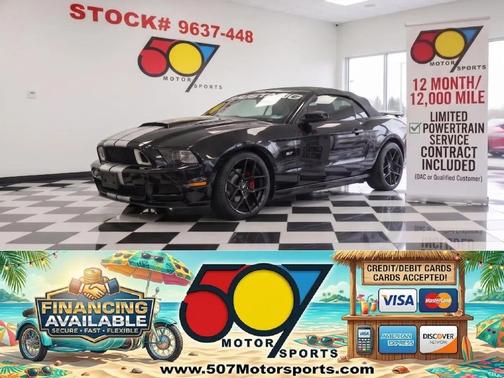 Black 2013 Ford Mustang V6