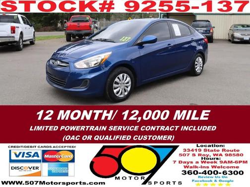 2016 Hyundai Accent SE