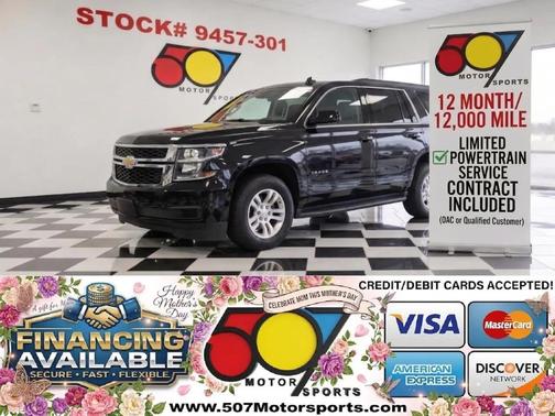Black 2017 Chevrolet Tahoe LT