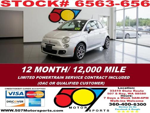 2013 FIAT 500 Sport