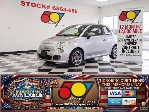Argento (Silver) 2013 FIAT 500 Sport