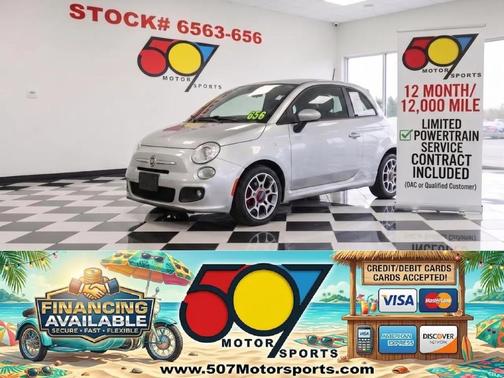 Argento (Silver) 2013 FIAT 500 Sport