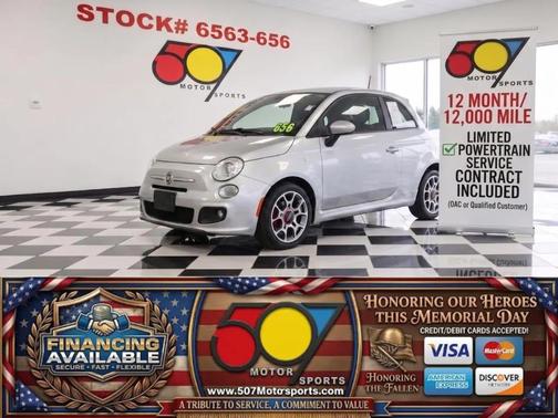 Argento (Silver) 2013 FIAT 500 Sport