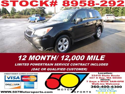 2014 Subaru Forester 2.5i Limited