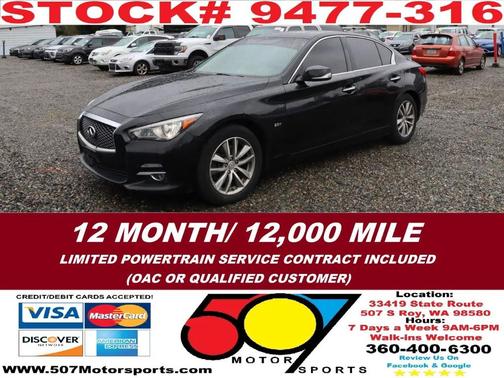2016 INFINITI Q50 2.0T Premium