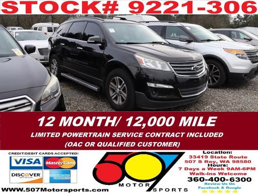 2016 Chevrolet Traverse 2LT