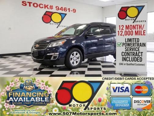 Blue Velvet Metallic 2017 Chevrolet Traverse LS