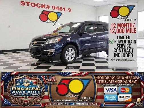Blue Velvet Metallic 2017 Chevrolet Traverse LS