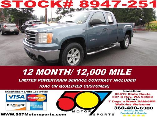 2012 GMC Sierra 1500 SLE