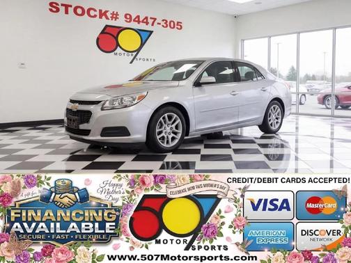 Silver Ice Metallic 2016 Chevrolet Malibu Limited LT