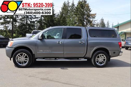 Gun Metallic 2015 Nissan Titan SL