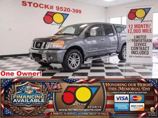 Gun Metallic 2015 Nissan Titan SL