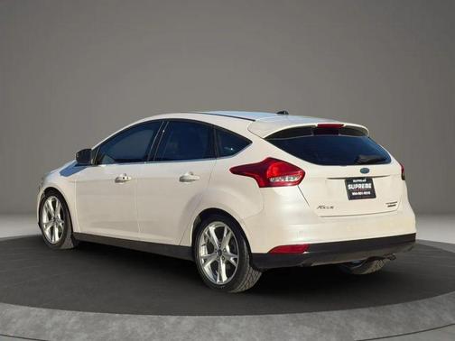 White 2015 Ford Focus Titanium