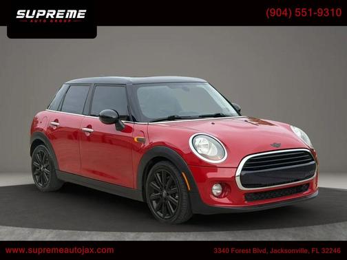 Red 2017 MINI Hardtop Cooper