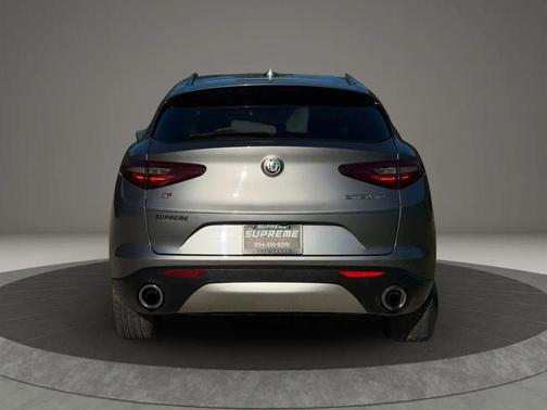 Gray 2018 Alfa Romeo Stelvio Ti Sport