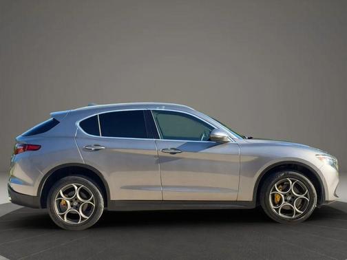 Gray 2018 Alfa Romeo Stelvio Ti Sport