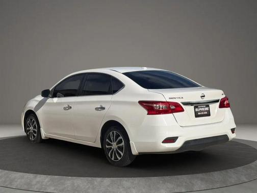 White 2017 Nissan Sentra SV