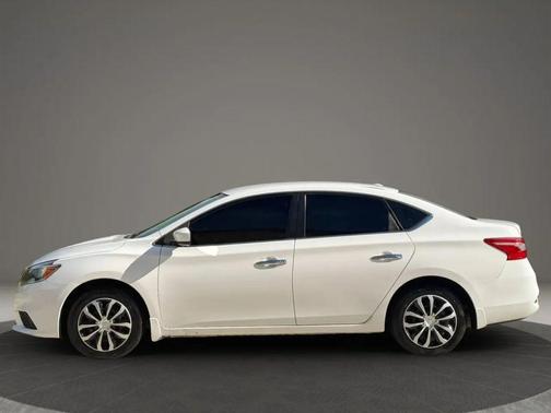 White 2017 Nissan Sentra SV