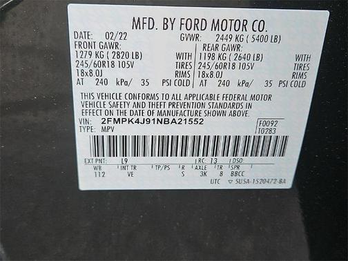 2022 Ford Edge SEL
