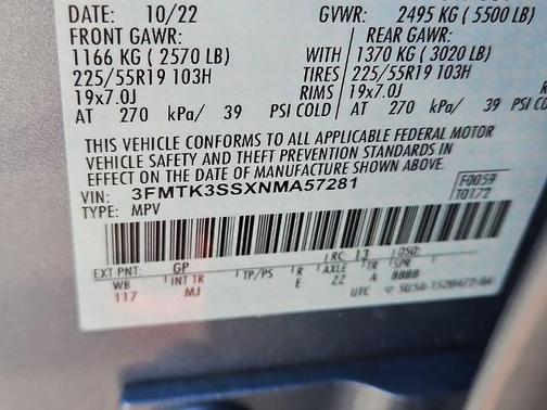 2022 Ford Mustang Mach-E PREMIUM