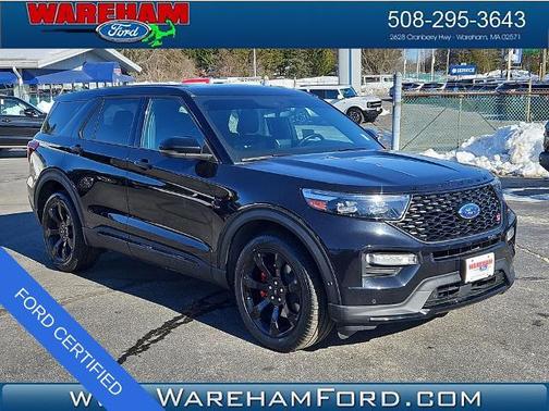 AGATE BLACK METALLIC 2022 Ford Explorer ST