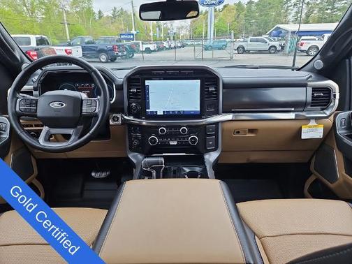 AGATE BLACK METALLIC 2023 Ford F-150 LARIAT