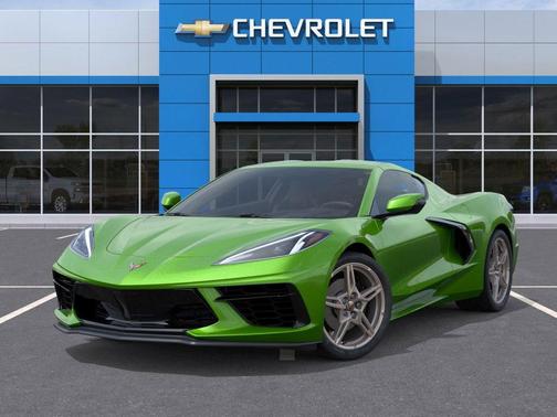 Roswell Green Metallic 2026 Chevrolet Corvette Stingray w/1LT