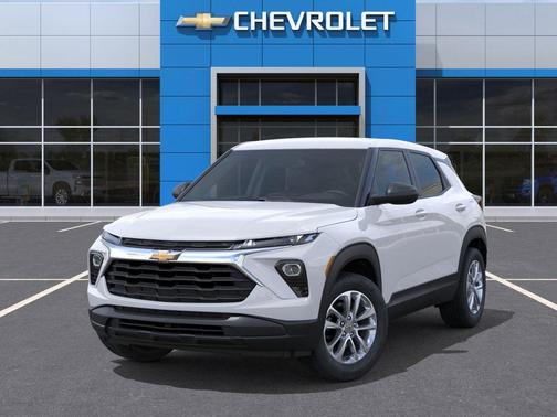 Summit White 2026 Chevrolet Trailblazer LS