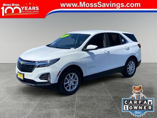 Summit White 2024 Chevrolet Equinox 1LT