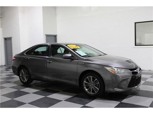Predawn Gray Mica 2016 Toyota Camry Hybrid SE Sedan