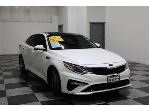 Snow White Pearl 2019 Kia Optima S