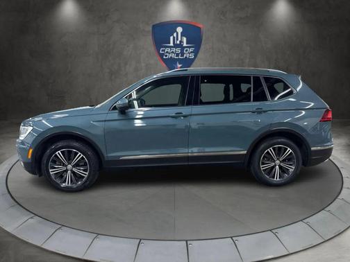 Silk Blue Metallic 2019 Volkswagen Tiguan 2.0T SEL R-Line