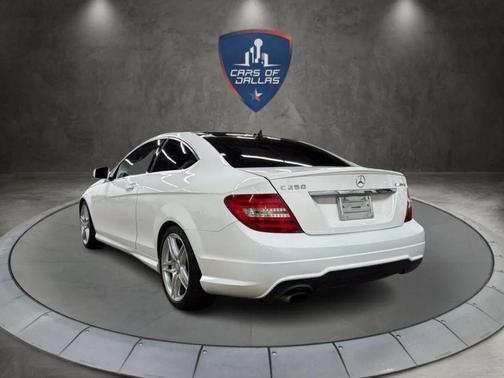 White 2015 Mercedes-Benz C-Class C 250 Coupe 2D