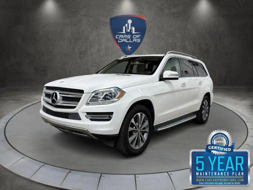 White 2016 Mercedes-Benz GL-Class 4MATIC