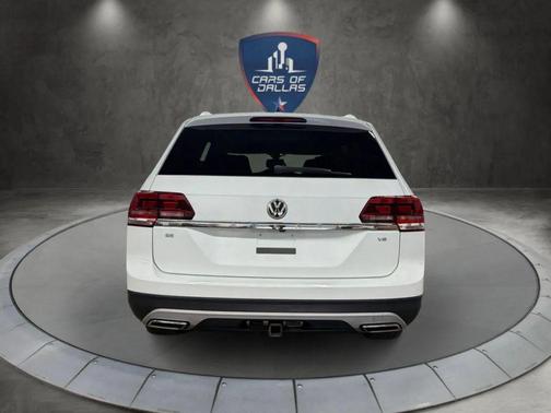 Pure White 2019 Volkswagen Atlas 3.6L SE w/Technology