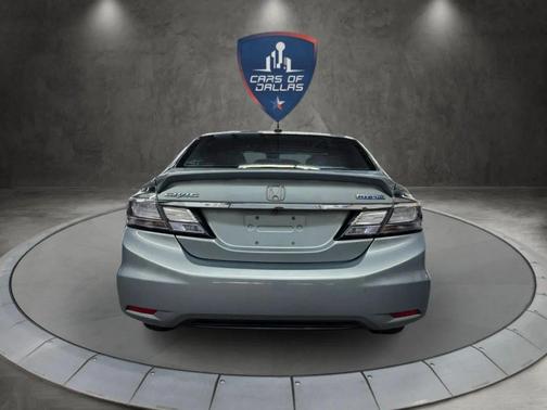 Blue 2013 Honda Civic Hybrid Base