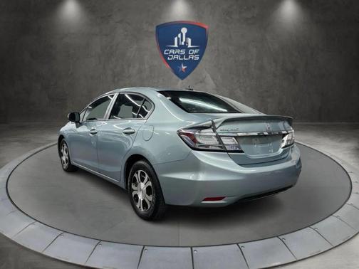 Blue 2013 Honda Civic Hybrid Base