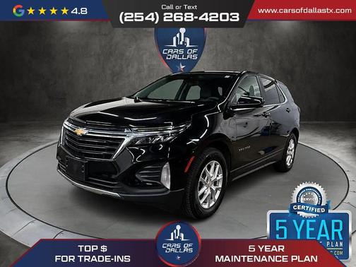 Mosaic Black Metallic 2022 Chevrolet Equinox 1LT