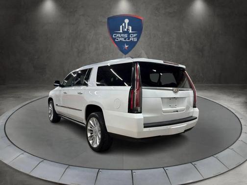 Crystal White Tricoat 2016 Cadillac Escalade ESV Sport Platinum