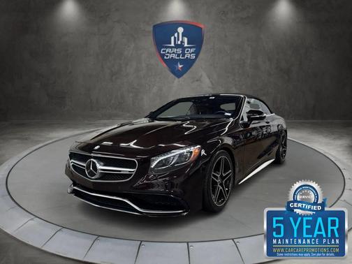 Burgundy 2017 Mercedes-Benz AMG S 63 4MATIC