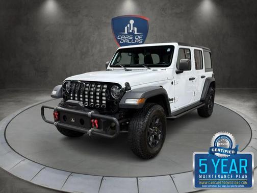 Bright White Clearcoat 2020 Jeep Wrangler Unlimited Sport