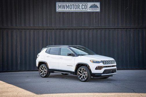 Bright White Clearcoat 2025 Jeep Compass Limited